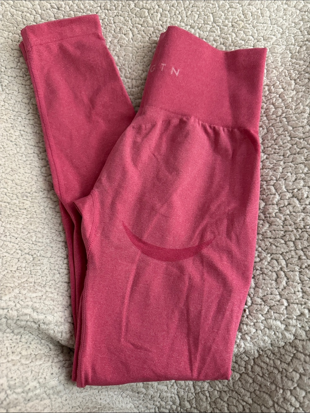 NVGTN Seamless High-Waist Leggings - Pink